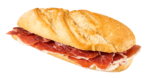 Bocadillo de jamón Serrano